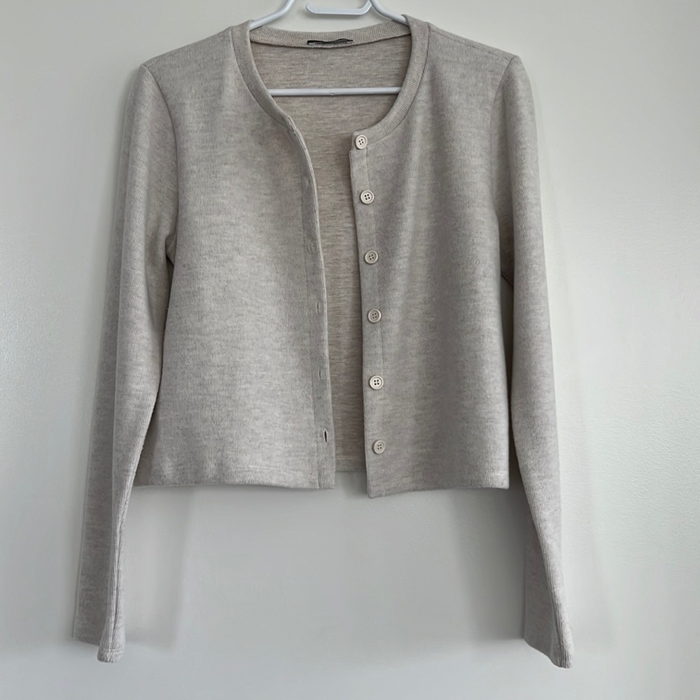 Zara cropped cardigan